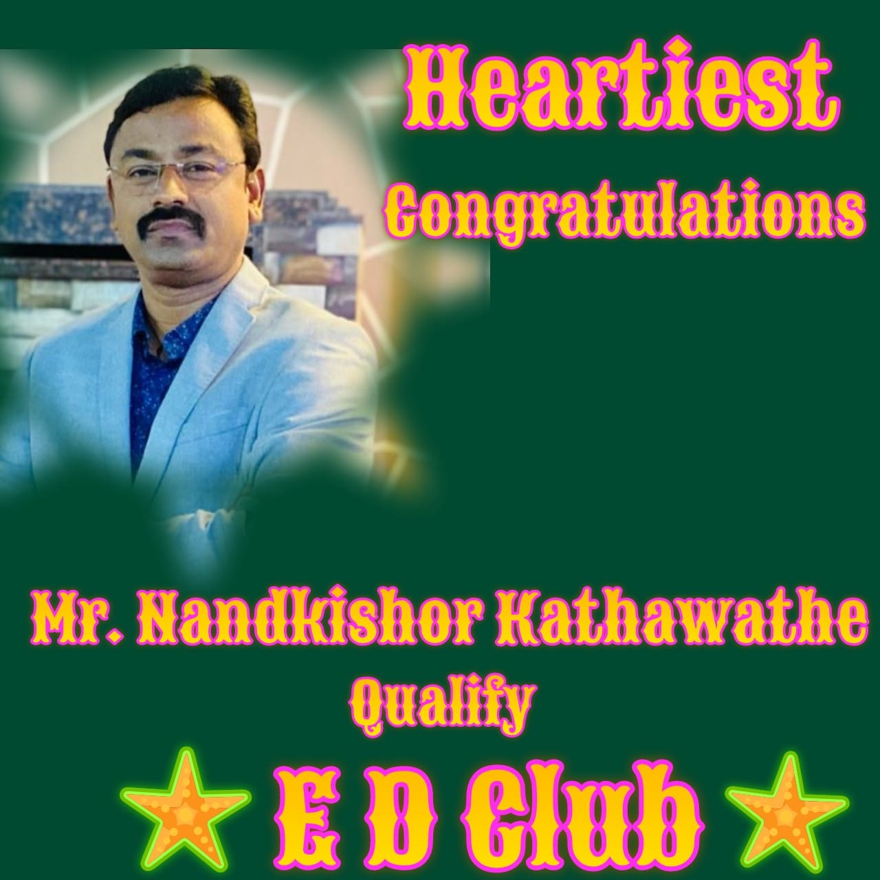 Qualified as ED Club